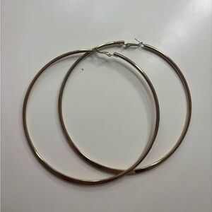 XXL Gold Hoop Earrings